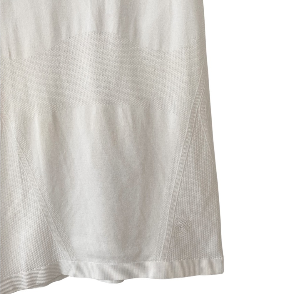 Atheta Razor Back White Performance Tank - Picture 4 of 4